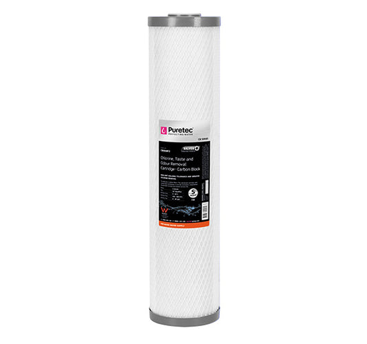 Puretec CB Series Carbon Block Cartridge 20" MaxiPlus 10 Micron image 0