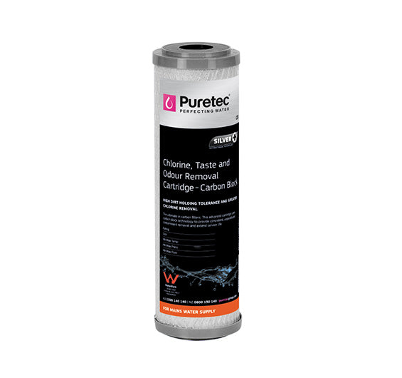 Carbon Block Filter Standard 10" 0.5 Micron image 0